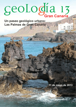 Un paseo geológico urbano: Las Palmas de Gran Canaria
