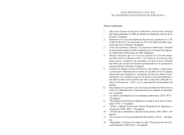 documentos de la escuela de ingenieros industriales de barcelona