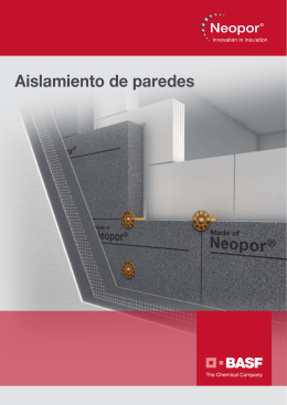 (EPS) - Application brochure - Wall insulation
