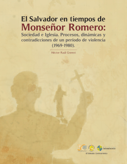 El Salvador en tiempos de Monseñor Romero