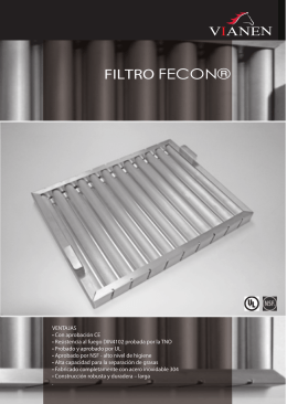 FILTRO FECON® - vianenkvs.com