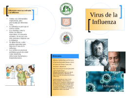Virus de la Influenza - Recinto Universitario de Mayagüez