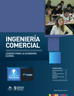 INGENIERÍA COMERCIAL - Universidad Finis Terrae
