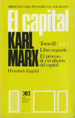 El capital (tomo II vol. 4