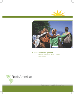 CTI-TS Manual de Capacitación - Silberman School of Social Work