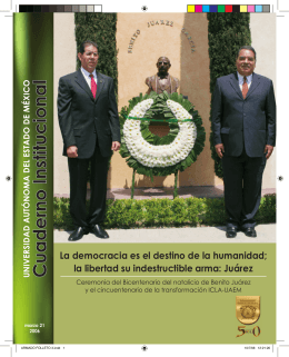 Cuaderno Institucional - Universidad Autónoma del Estado de México