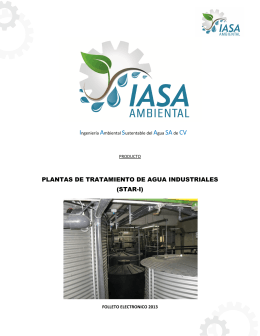 Industrias y Empresas - IASA Ambiental | Tratamiento de Agua