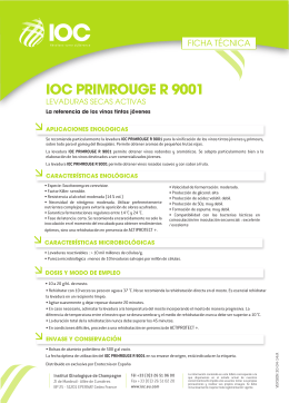 FT LEVURE IOC PRIMROUGE R 9001 (ES)