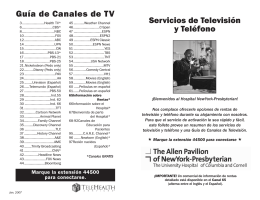 SPANISH - allenRental Service Brochure:SPANISH