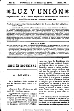 Luz y unión 19010331 - Federación Espírita Española