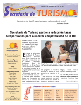 Boletín Informativo 13/11/2008