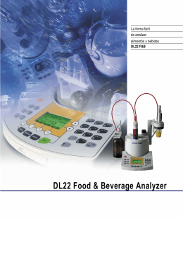 DL22 Food & Beverage Analyzer