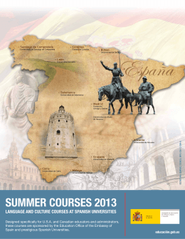 LANGUAGE AND CULTURE COURSES AT SPANISH UNIVERSITIES