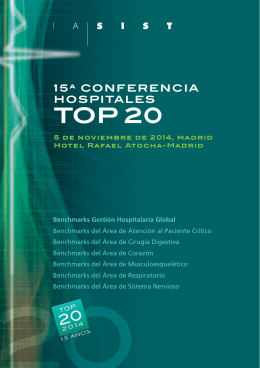 Folleto Conferencia TOP20-2014