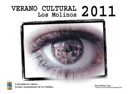 VERANO CULTURAL 2011 Los Molinos