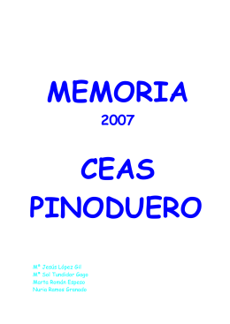 DEFINITIVO MEMORIA 2007 PINODUERO