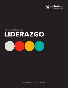 LIDERAZGO - CLA Consulting