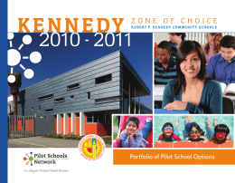 zona de opción kennedy - Los Angeles Unified School District