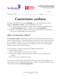 Cardiac Catheterization (Cateterismo cardíaco) #1273/512s