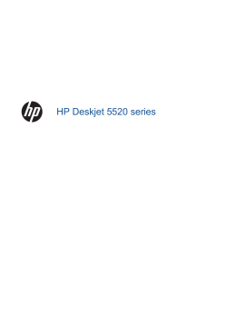 HP Deskjet 5520 series