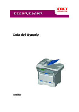 Guía del usuario - Toner impresoras