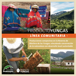 Descargar PDF - Fundación ProYungas