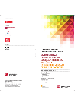 Programa - Fundación Universidad de La Rioja