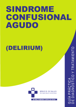 guia sindrome confusional agudo - Hospital Universitario Central de