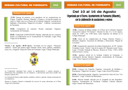 Descargar Programa en PDF. - Ayuntamiento de Fuensanta