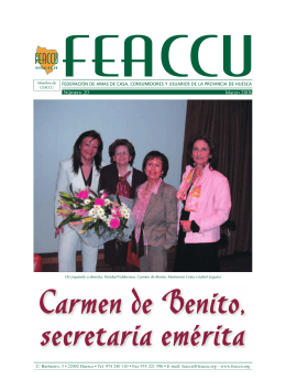 REVISTA FEACCU - HUESCA • Marzo 2006