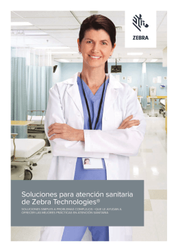 Soluciones para atención sanitaria de Zebra Technologies®