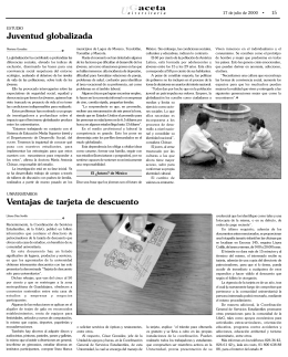 página 15. - La gaceta de la Universidad de Guadalajara