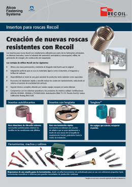 Descargar Recoil kits folleto industria 2015