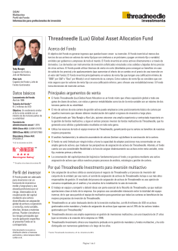 Threadneedle (Lux) Global Asset Allocation Fund