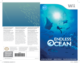 Endless Ocean manual