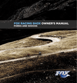 2007 FOX Owner`s Manual CD Booklet