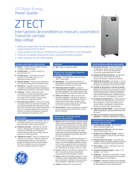 DEA-454-SP - Zenith ZTECT Closed Transition (Spanish)