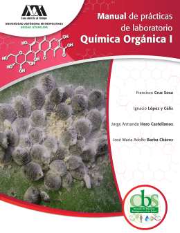 Manual de Química Orgánica I - UAM Iztapalapa