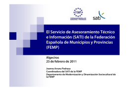 Presentación SATI Algeciras 25-02-11
