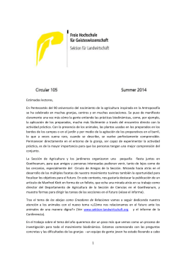 C-105 - Asociación de Agricultura Biodinámica de España