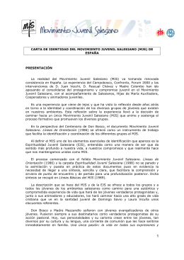 Carta de Identidad del MJS España