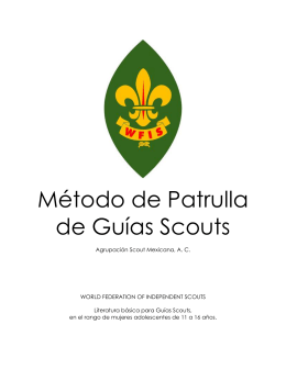 Método de Patrullas de Guías Scouts