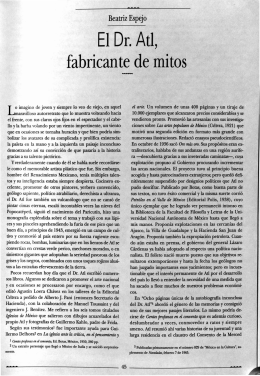 El Dr. Atl, - Revista de la Universidad de México