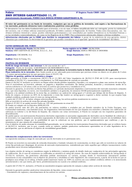 Folleto - Banco Madrid Gestión de Activos
