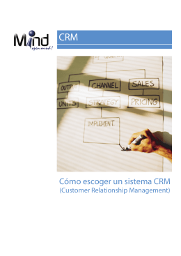 Cómo escoger un sistema CRM - Estrategias Corporativas de