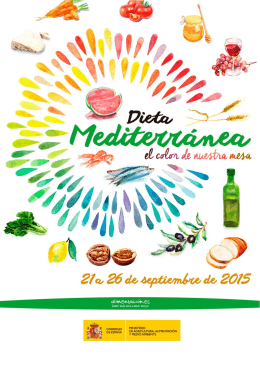 Programa Semana de la Dieta Mediterránea 2015
