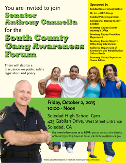 South County Gang Awareness Forum South