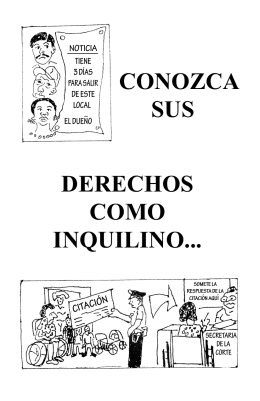 Tenants Booklet (Spanish)