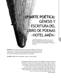 (p)arte poética - Biblioteca Digital Universidad del Valle