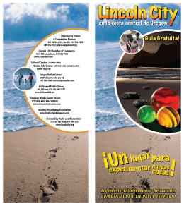 en la costa central de Oregon - Lincoln City Visitor and Convention
